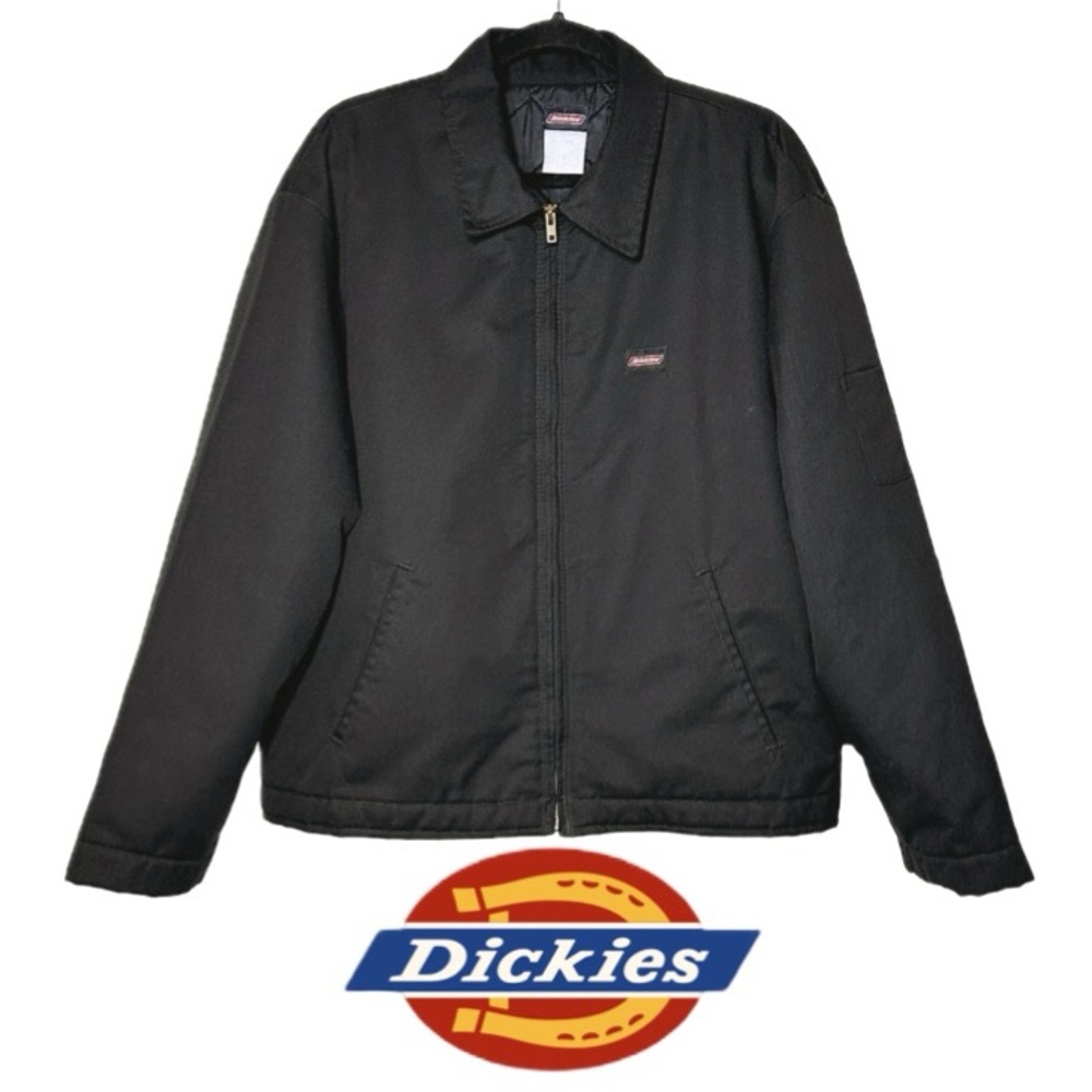 VINTAGE DICKIES | Insulated Eisenhower Jacket Coat Parker Black Classic